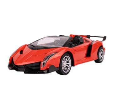 Ikonka RC auto na daljinsko upravljanje 1:18 LED 24cm