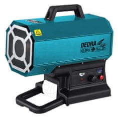Dedra Sas+all PRO 18V 230V baterijska gornja plinska grijalica 20kW