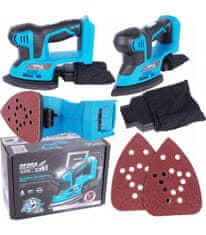 Dedra SAS+All Pro 18V baterija vibracija miša Grinder 140x140x93mm