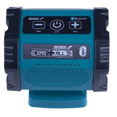 Dedra Sas+all PRO 18V punjivi Bluetooth 4.2 zvučnik USB AUX
