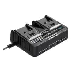 Dedra SAS+All Pro 220V dvostruki punjač za baterije 130W 18V SAS+sve USB