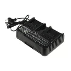 Dedra SAS+All Pro 220V dvostruki punjač za baterije 130W 18V SAS+sve USB