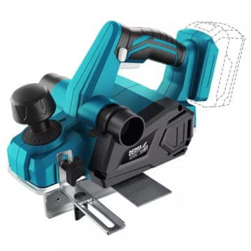 Dedra Sas+all PRO 18V akumulatorska blanjalica za obradu drveta 82mm
