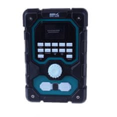 Dedra SAS+ All Pro 18V 18V baterija FM Radio DAB+ Bluetooth 5.0 USB AUX LCD