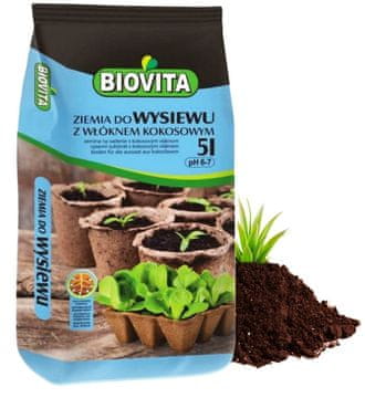 BioVita Tlo za sjetvu s kokosovim vlaknima 5l