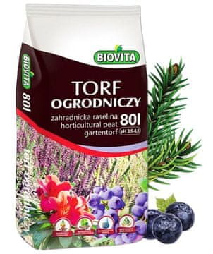 BioVita Kiseli vrtni treset 80L