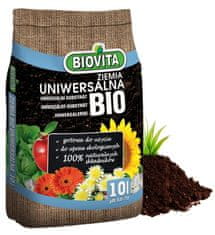 BioVita Univerzalna zemlja za cvijeće, organske biljke, prirodna, 10 l