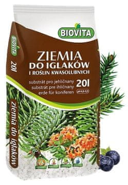 BioVita Zemlja za četinjače i biljke koje vole kiselinu 20l
