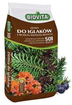 BioVita zemlja za četinjače i biljke koje vole kiselinu 50l