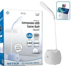 WETECH Punjiva LED stolna lampa s držačem za olovke