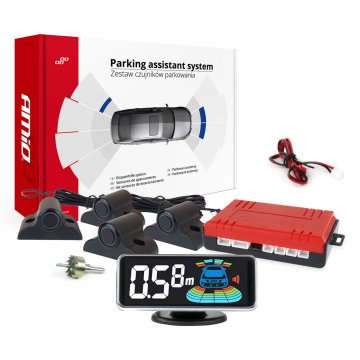 slomart AMiO Parkirni senzori crni LED 3D (Truck/Bus)