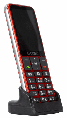 Evolveo Easyphone LT EP-880, 4G, crveni