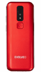 Easyphone LT EP-880 mobitel za starije osobe, 4G, crveni