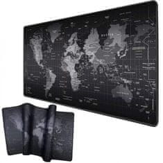 Verk Podloga za miš i tipkovnicu 90x40 cm Karta Svijeta