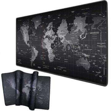 Verk Podloga za miš i tipkovnicu 90x40 cm Karta Svijeta
