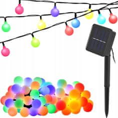 MG Garland RGB solarni lanac 50 LED 6.7m