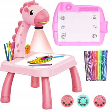MG Drawing Giraffe projektor za crtanje, ružičasta