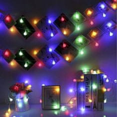 MG Garland RGB solarni lanac 50 LED 6.7m