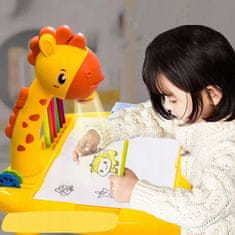 MG Drawing Giraffe projektor za crtanje, žuta
