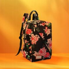 MG Bcross ruksak s ugradenim USB kabelom 20L, pink flowers