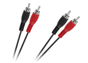 Kabel 2 x RCA - 2 x RCA 5m standardni