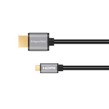 slomart Kabel HDMI - micro HDMI 1.8m Kruger&Matz Basic