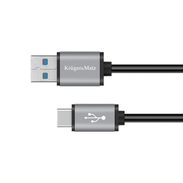 slomart USB 3.0 kabel - USB-C priključak 5 Gbps 1m Kruger&Matz Basic