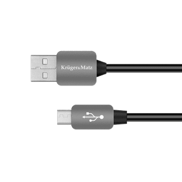 slomart Kabel USB - micro USB utikač-utikač 1.0m Kruger&Matz