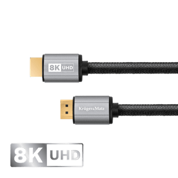 slomart Kabel HDMI-HDMI 2.1 8K 0,9 m Kruger&Matz