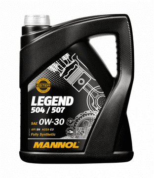 Mannol Legend 504/507 0W-30 motorno ulje, 5 l