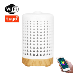 BOT Smart aroma difuzor SDC2 - bijelo i svijetlo smeđe drvo 100 ml