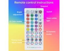 BOT Bluetooth vanjska RGB LED traka 5m