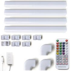 BOT LED zidna svjetiljka WL1 4 kom Bluetooth