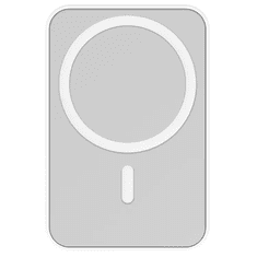 BOT Magnetna bežična power bank P10 5000 mAh bijela