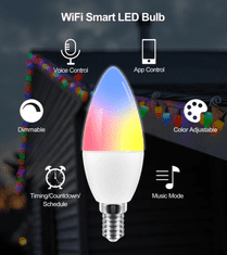 BOT Zigbee pametna žarulja E14 800 lm / 5 W