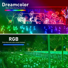 BOT Pametni LED niz za vanjsku/unutarnju upotrebu za zabave i Božić, 10 metara, Tuya RGB