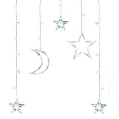 MG Moon Stars svjetlosna zavjesa 138 LED dioda 2.5m, hladno bijela