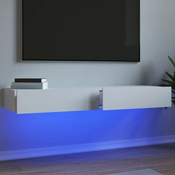 Vidaxl LED TV stalci, 2 kom., bijeli, 60x35x15,5 cm