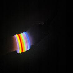 Kruzzel Fluorescentni svjetlosni štapići za narukvice 20cm mix 100kos