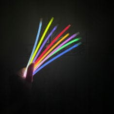 Kruzzel Fluorescentni svjetlosni štapići za narukvice 20cm mix 100kos
