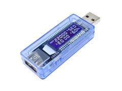 Verkgroup Digitalni LCD tester USB utičnica 3.0 4u1