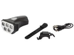 Verkgroup USB baterija. 5 LED vodootporna svjetiljka za bicikl IPX-4