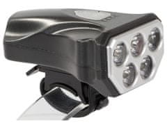 Verkgroup USB baterija. 5 LED vodootporna svjetiljka za bicikl IPX-4