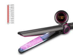 Verkgroup 3 u 1 LCD kovrče i pegla za kosu s kontrolom temperature do 230°C