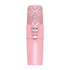 maXlife MXBM-500 Bluetooth Karaoke mikrofon, ružičasta