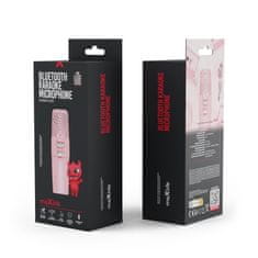 maXlife MXBM-500 Bluetooth Karaoke mikrofon, ružičasta