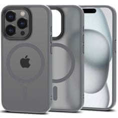 Tech-protect Magmat MagSafe maska za iPhone 15 Pro, siva