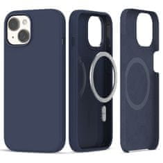 Tech-protect Silicone MagSafe maska za iPhone 15, tamno plava