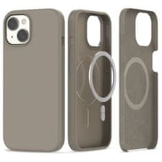 Tech-protect Silicone MagSafe maska za iPhone 15, titanium