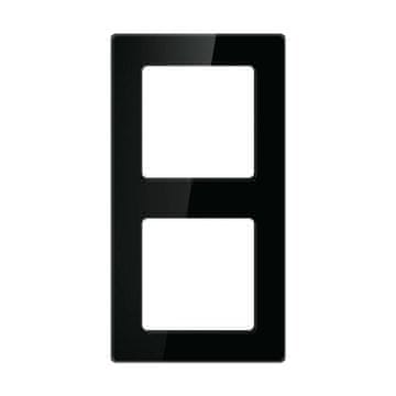 Avatto Utičnica s dvostrukim okvirom Avatto N-TS10-Frame-B2 (crna)
